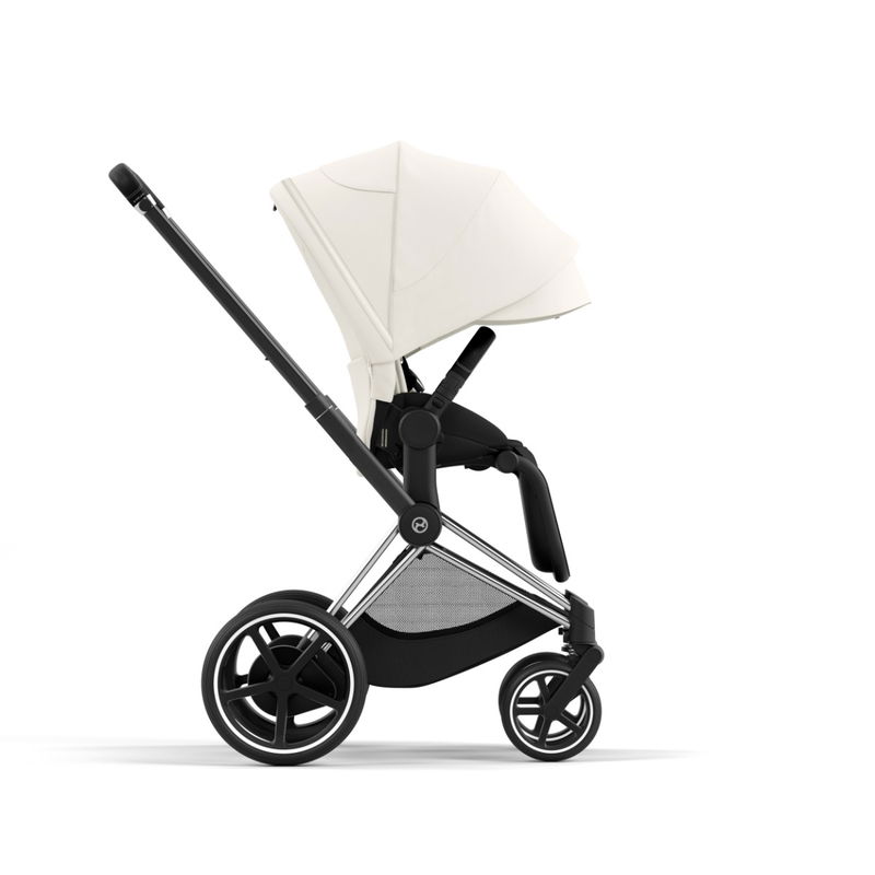babyonlineshop CYBEX e-PRIAM Sportwagen Off White Gestell wählbar New Generation Sonderangebote