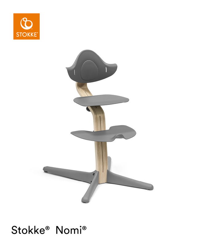 babyonlineshop Stokke® Nomi® Stuhl Natural Grey Kostenlose Rückgabe
