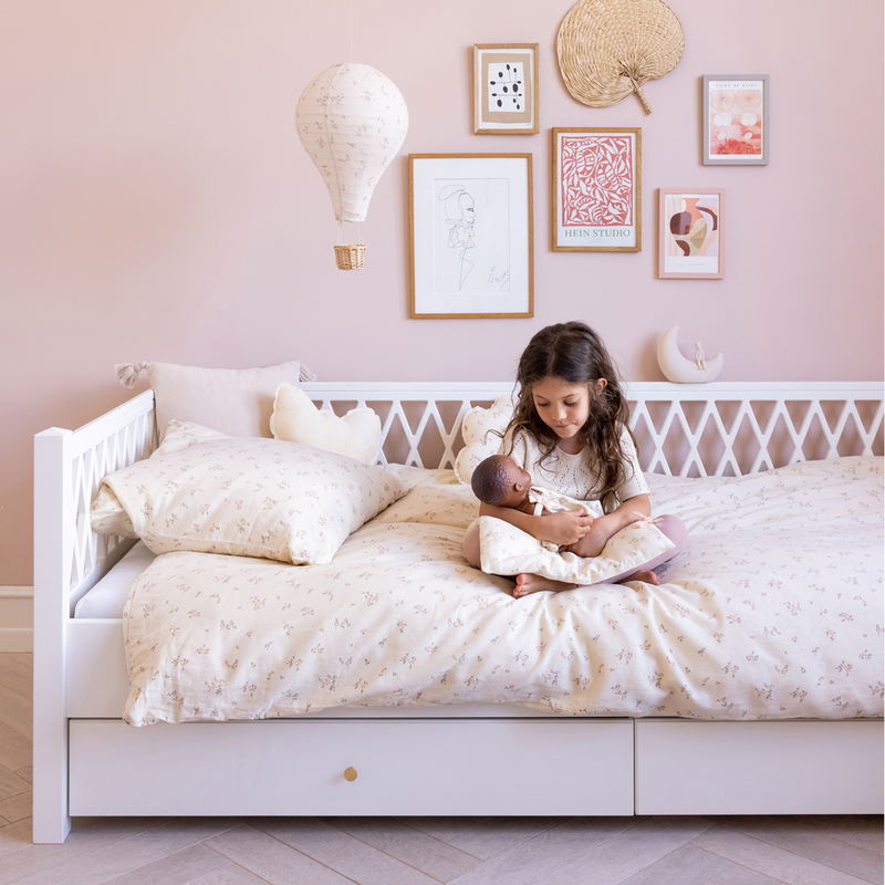 babyonlineshop CamCam Copenhagen Harlequin Tagesbett - Weiß Begrenzte Freigabe