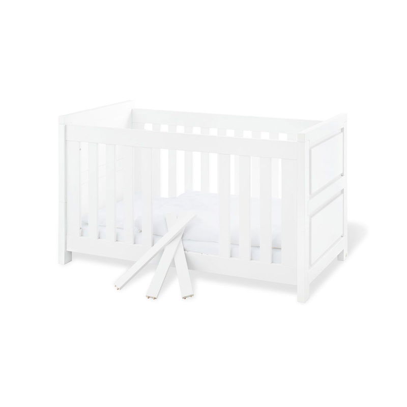 babyonlineshop Pinolino Milk Kinderbett 70x140 cm umbaubar zum Juniorbett - zum Toppreis Bis zu 55% Rabatt