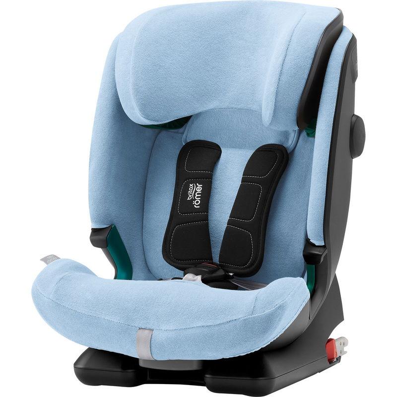 babyonlineshop Britax Römer Sommerbezug blue für ADVANSAFIX (M) i-SIZE Schlussverkauf