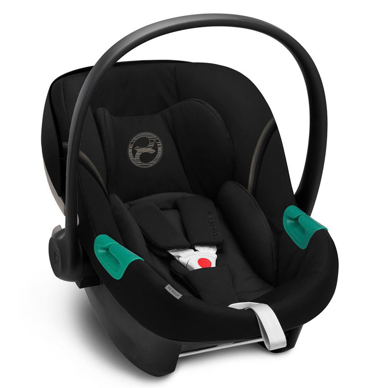 babyonlineshop CYBEX Aton S2 i-Size Babyschale Moon Black bis 13 kg Günstiger Verkauf