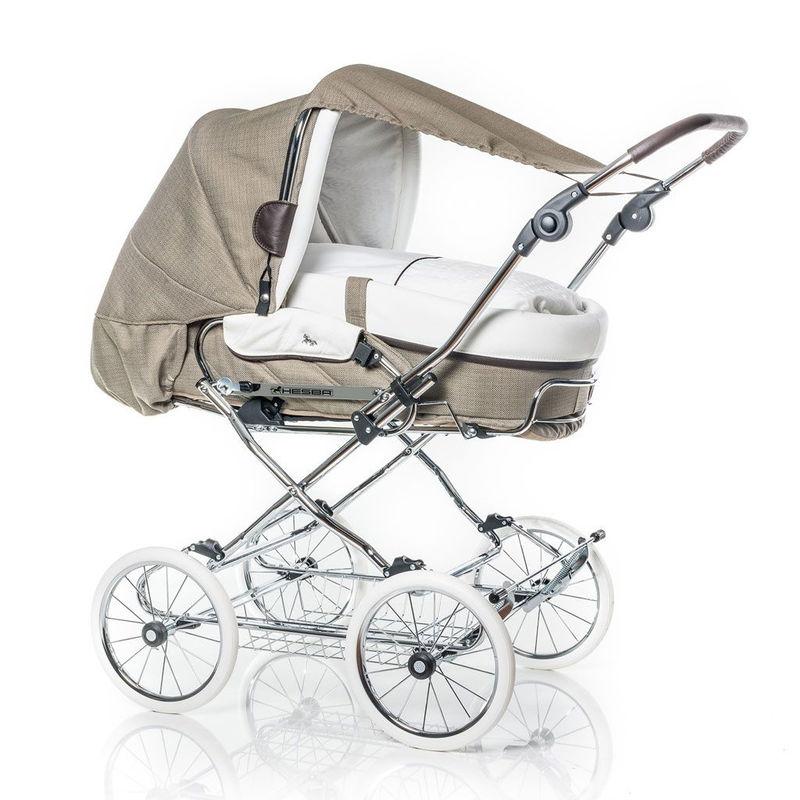 babyonlineshop HESBA Sonnensegel im Uni-Außenstoff Fabrik Onlineshop