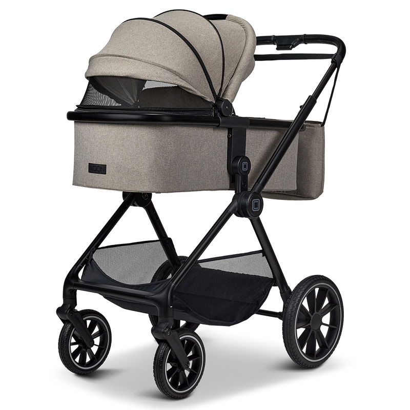 babyonlineshop Moon Clicc Kinderwagen - mud / melange Flash Sale