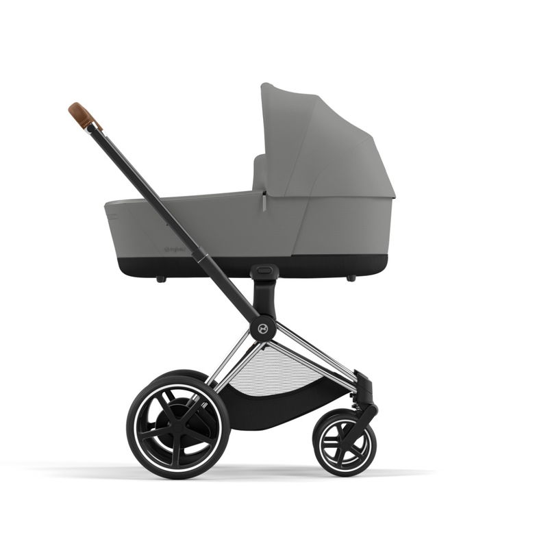 babyonlineshop CYBEX e-PRIAM Kinderwagen Mirage Grey Gestell wählbar New Generation Begrenztes Angebot