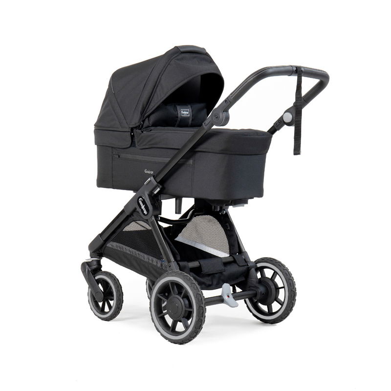 babyonlineshop Emmaljunga SENTO FLAT Kinderwagen All Black Cyber Monday