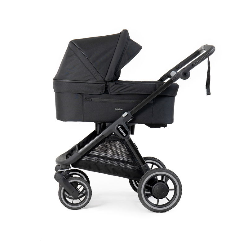 babyonlineshop Emmaljunga SENTO FLAT Kinderwagen All Black Cyber Monday