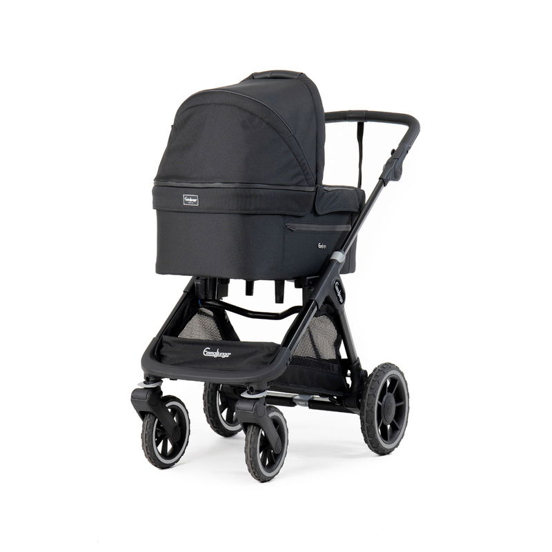 babyonlineshop Emmaljunga SENTO FLAT Kinderwagen All Black Cyber Monday